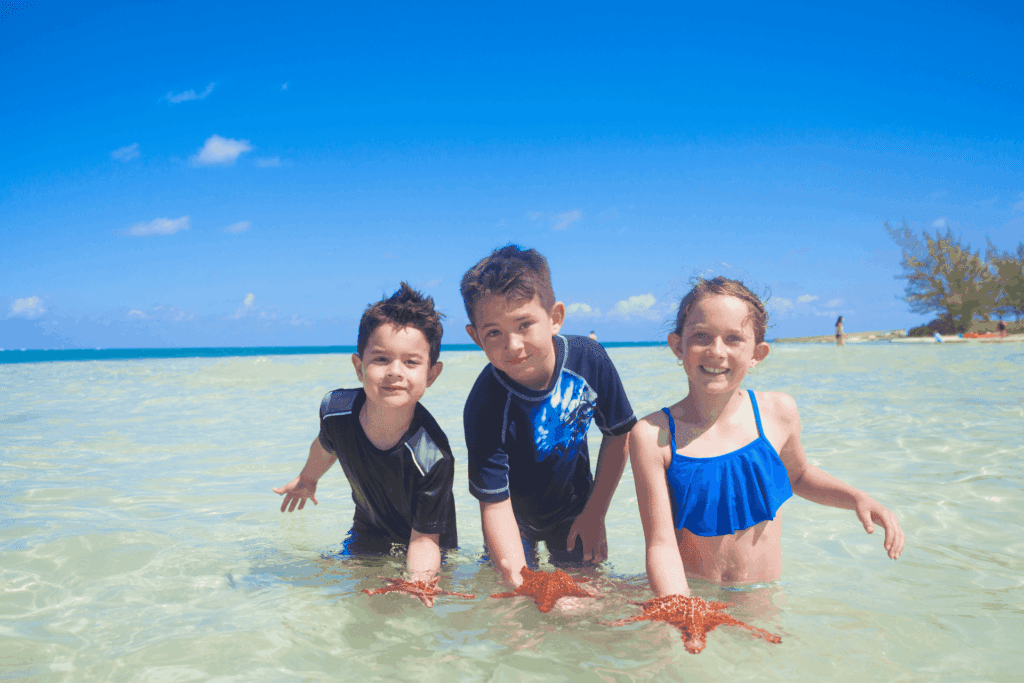 Family at Starfish Point - Grand Cayman